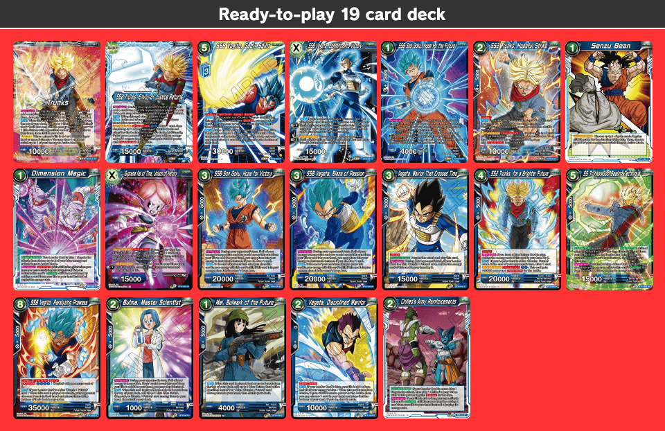 Dragon Ball Super Card Game: Divine Multiverse Checklist