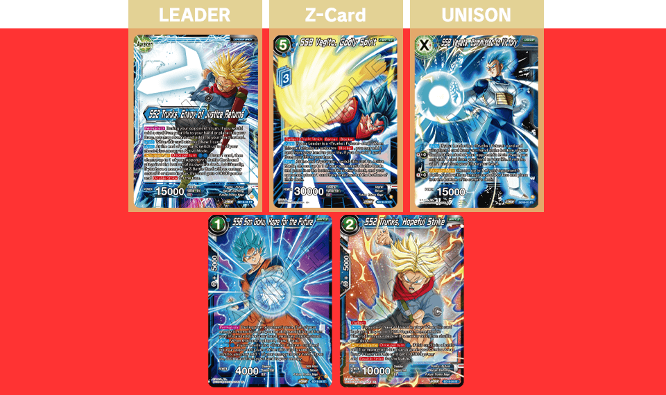 DRAGON BALL SUPER ZENKAI - BLUE FUTURE STARTER DECK