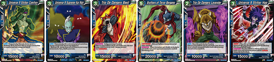 Universe9 -Unleash a pincer attack with Universe 9's Trio De Dangers!