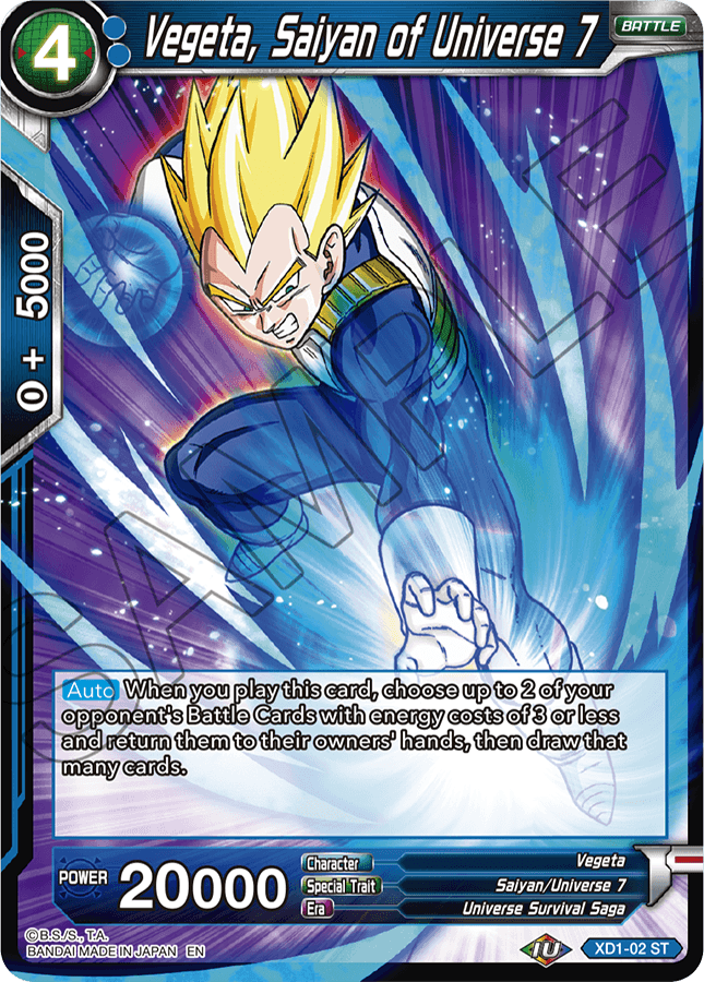 Sammelkarten - Dragon Ball - Expert Deck XD01 main image 0