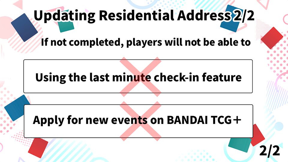 Updating Residential Address