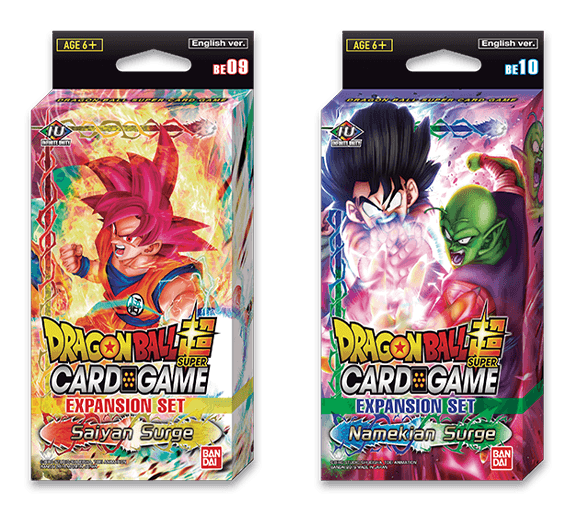 Expansion Sets - Saiyan Surge and Namekian Surge <EX09, EX10>