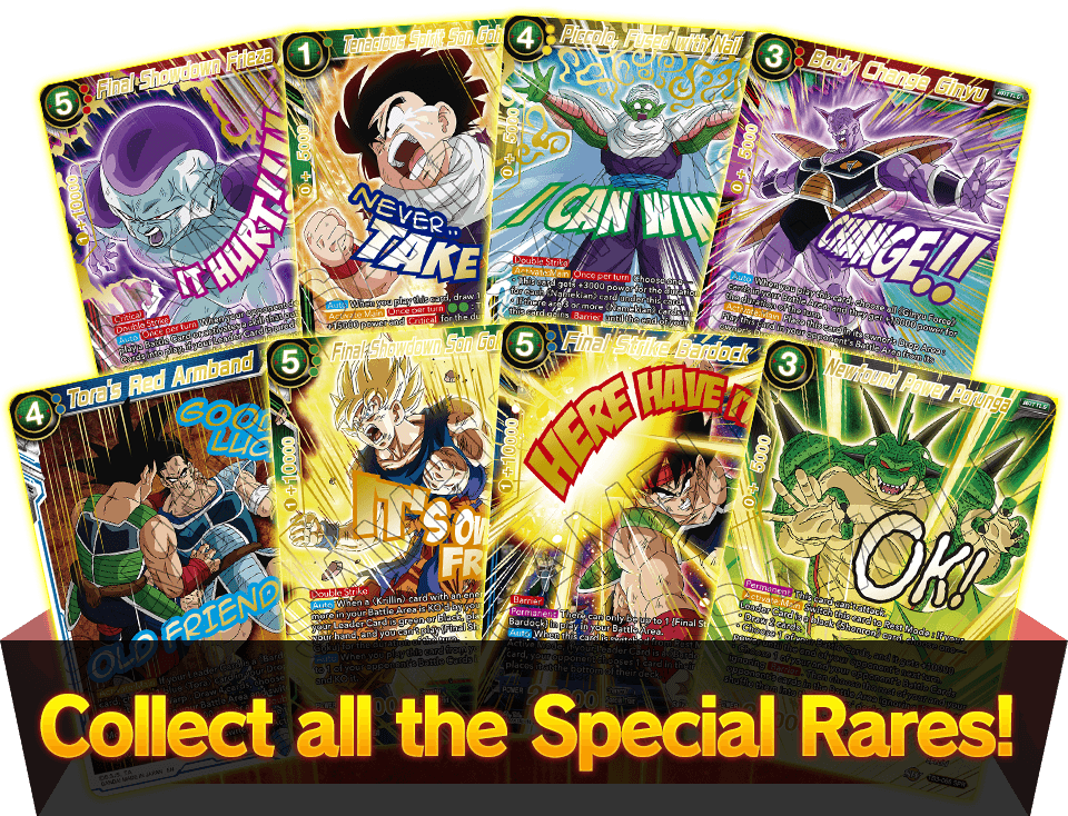 Collect all the Special Rares!