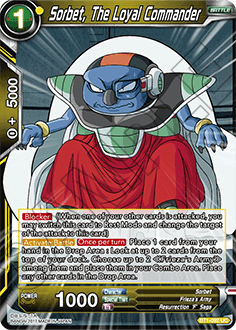 BT1-092 Sorbet, the Loyal Commander