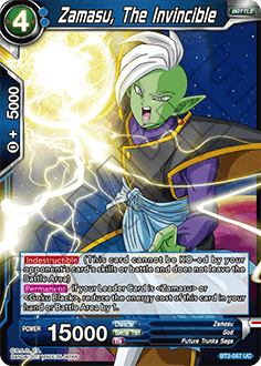 BT2-057	Zamasu, The Invincible