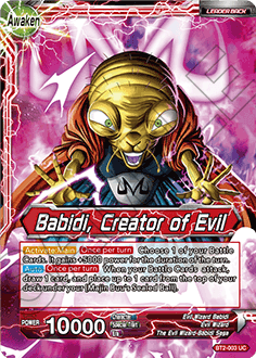 BT2-003 Babidi, Creator of Evil