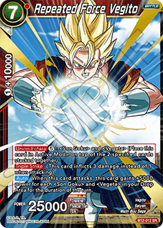 BT2-012 Repeated Force Vegito