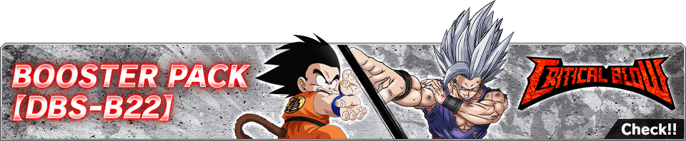 BOOSTER PACK【DBS-B22】