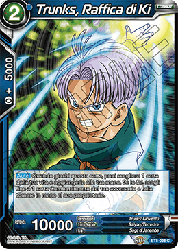 Trunks, Raffica di Ki