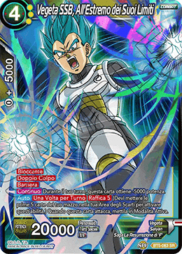 Vegeta SSB, All'Estremo dei Suoi Limiti