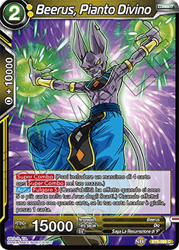 Beerus, Pianto Divino