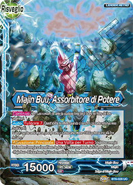 Majin Buu, Assorbitore di Potere