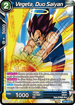 Vegeta, Duo Saiyan