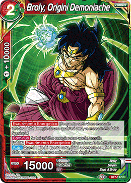 Broly, Origini Demoniache