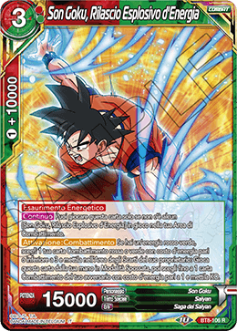 Son Goku, Rilascio Esplosivo d'Energia