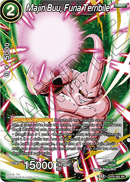 Majin Buu, Furia Terribile