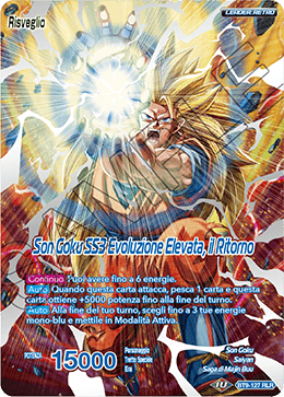 Son Goku SS3 Evoluzione Elevata, il Ritorno