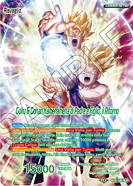 Goku & Gohan Kamehameha di Padre e Figlio, il Ritorno