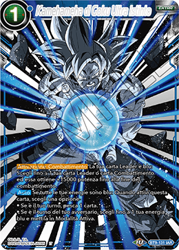 Kamehameha di Goku Ultra Istinto