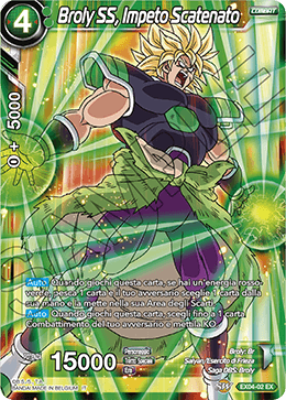 Broly SS, Impeto Scatenato