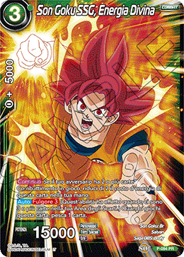 Son Goku SSG, Energia Divina