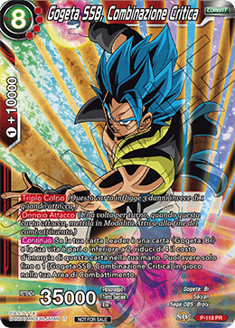 Gogeta SSB, Combinazione Critica