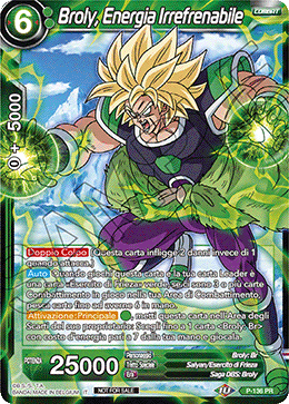 Broly, Energia Irrefrenabile