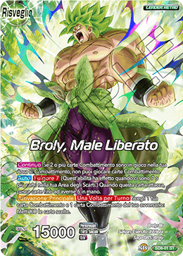 Broly, Male Liberato