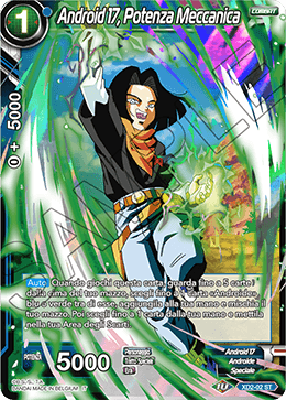 Android 17, Potenza Meccanica